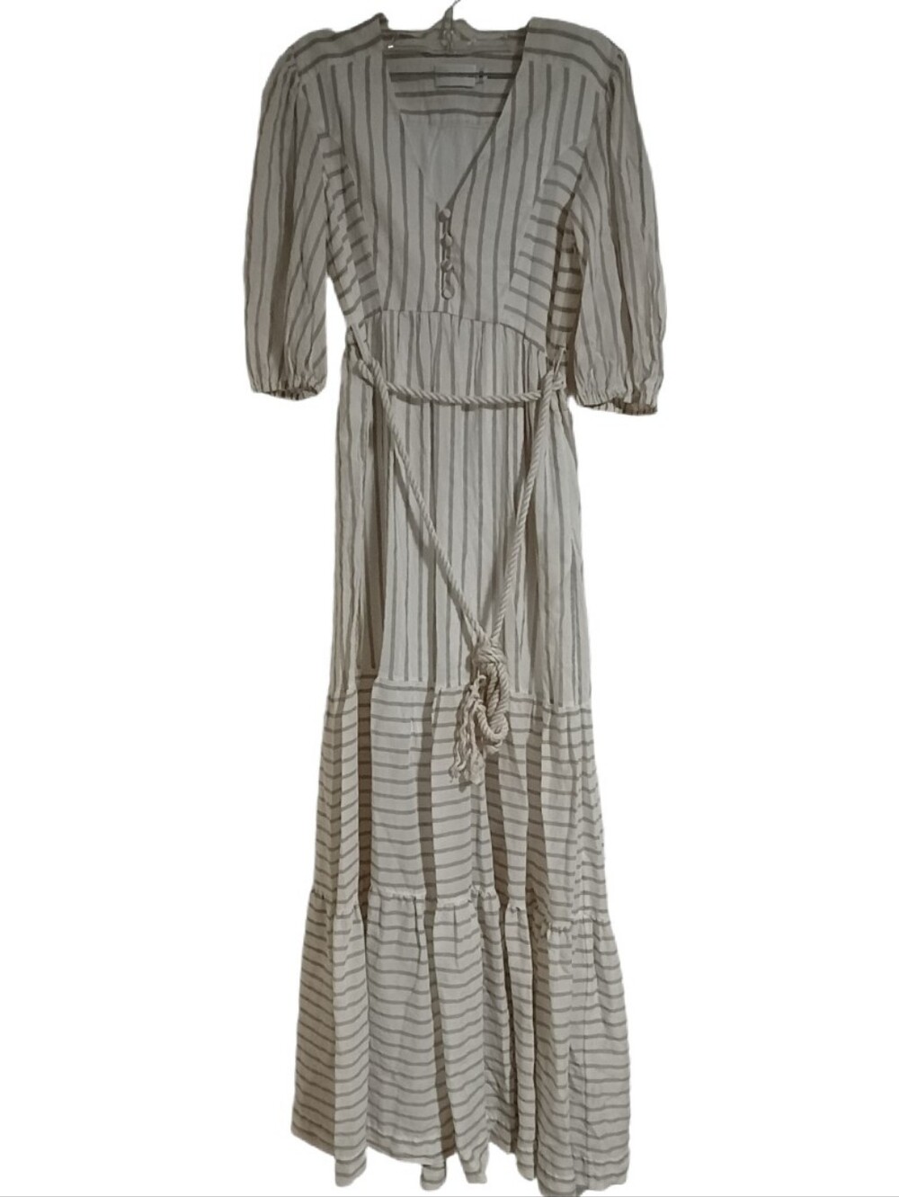 Christy Lynn Striped Maxi Dress | XS | Like New